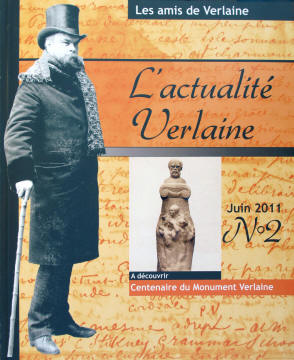 Revue L'actualité Verlaine N°2 Sculptures portraits en inox de velaine par Hubert Pauget